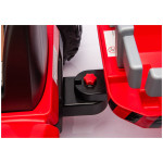 Elektrický Traktor s vlečkou CH9959B - 24V červený